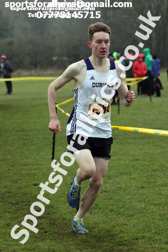 Senior mens 2018 Durham Cathedral Cross Country Relay. Photo:  David T. Hewitson/Sports for All Pics